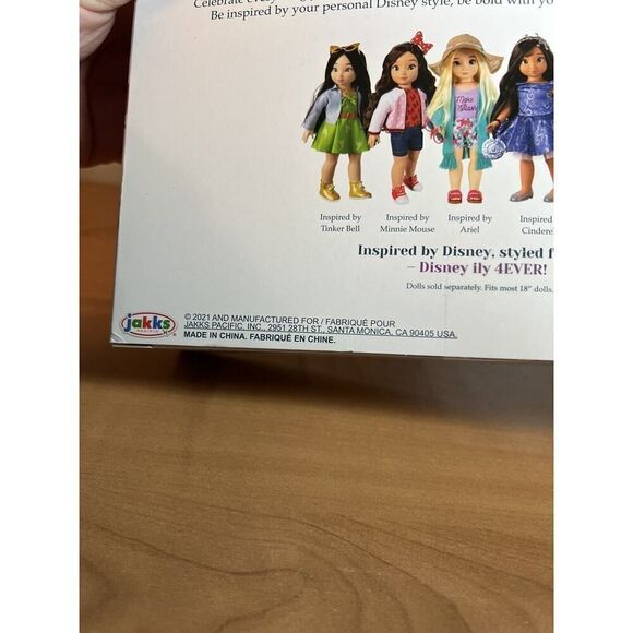 Disney ILY 4EVER  Doll ~ Outfit inspired by Jasmine from Aladdin Clothing - Picture 4 of 5